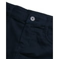 thumbnail image 2 of Beverly Hills Polo Club Girls Uniform Shorts - Stretchy Twill Bermuda Uniform Shorts for Girls, 4-16, 2 of 7