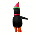 thumbnail image 6 of Christmas Cosplay Dress Up Penguin Inflatable Costume Christmas Theme Party Inflatable Costume Holiday Party Performance Props,Height 59"–74.8",Penguin, 6 of 7