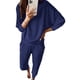 thumbnail image 1 of Conjunto Deportivo PRETTYGARDEN para Mujer 2 Piezas Canalé Azul Oscuro Talla M, 1 of 8