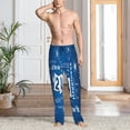 thumbnail image 5 of Vsdgher Happy New Year 2024 (4) Print Mens Pajama Pants Sleep & Lounge Pants, PJ Bottoms With elastic waistb and Pockets, 5 of 5