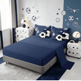 thumbnail image 3 of Manfei Football Sports 7pcs Bedding Comforter Set,Soccer Game Queen Bedding Sets,Boys Ball Gaming Queen Sheet Sets For Kids,Luxury Bedroom Decor Reversible, 3 of 8