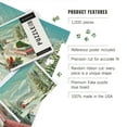 thumbnail image 4 of Lantern Press 1000 Piece Jigsaw Puzzle, Holiday Tradition, Christmas Tree Farm, 4 of 5