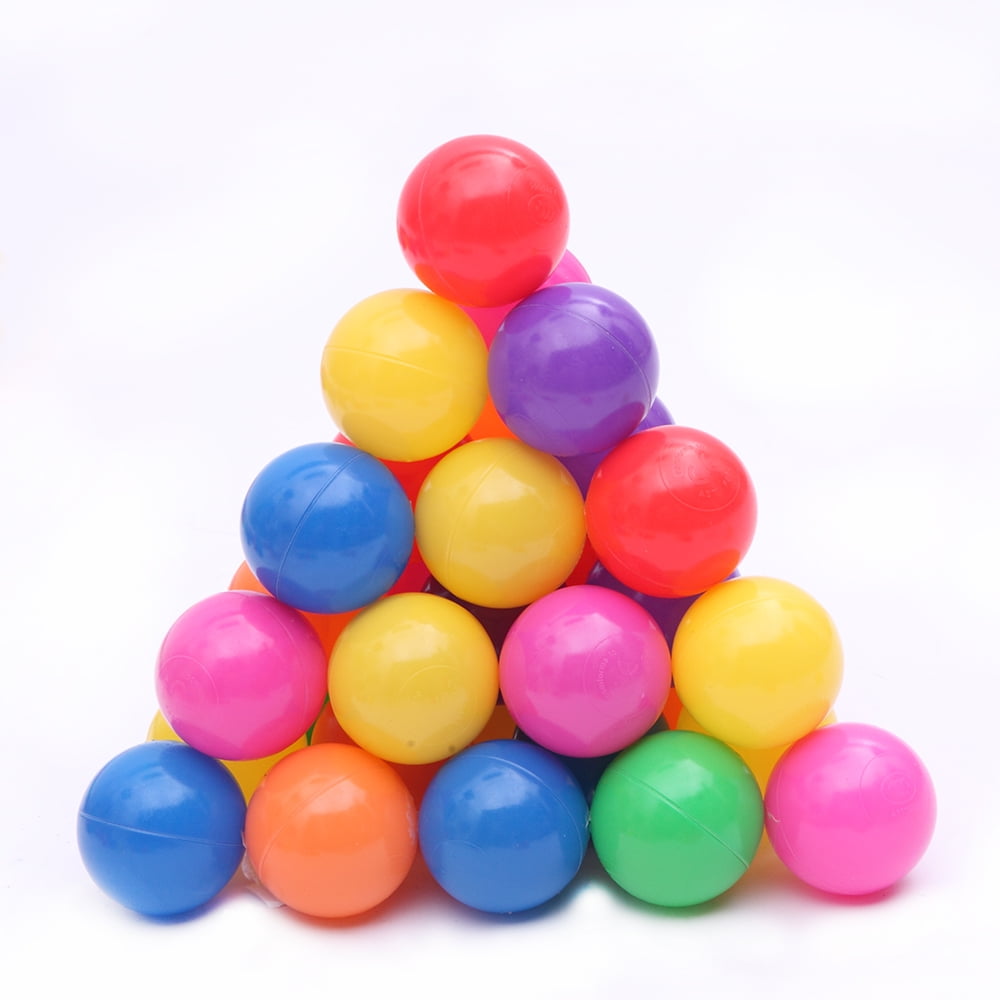 100Pcs 5.5/7cm Colorful PE Ocean Ball Soft Baby Kids Funny Swim Pit Pool Toy New