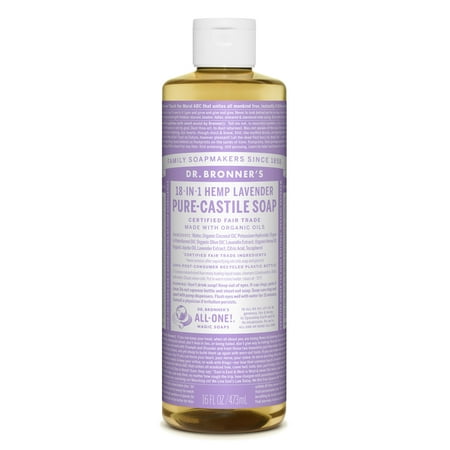 - Dr. Bronner's Lavender Pure-Castile Liquid Soap - 16 oz