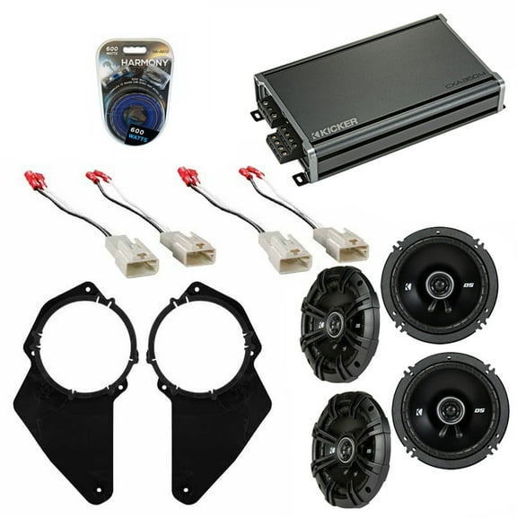 Fits Toyota T100 1993-1998 Factory Speaker Upgrade Kicker (2) DSC65 & CXA360.4