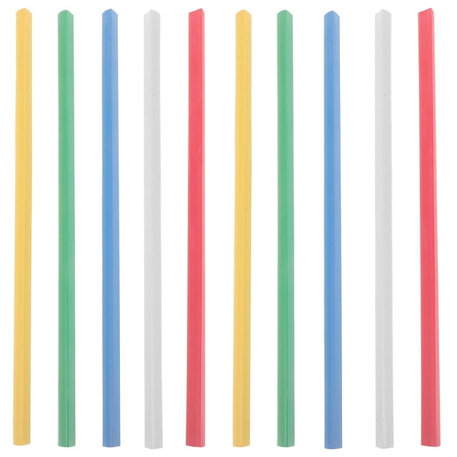 KAKOWELY 50Pcs Bookbinding Slide Binders Spine Bars Slide Grip Binding Bars Plastic File Slide Binders,12.2X"X0.47"X0.39"