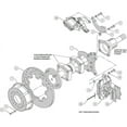 thumbnail image 3 of Wilwood Forged Dynalite P/S Rear Kit w/MC4 P-Brake Drill Red Chev 12 Bolt w/Clip Eliminator, 3 of 6
