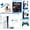 Chroma Teal, variant on Sony Playstation 5 Slim Disc Bundle with Spider-Man: Miles Morales, Extra Gray Camo Controller, Trigger Stop Kit, Dual Charge Dock and MightySkins Decal Voucher