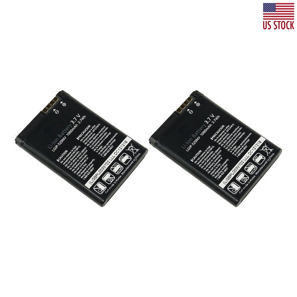 Replacement For LG LGIP520NV Mobile Phone Battery (1000mAh, 3.7V, Li