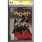 DC Comics Batman The New 52 #4 CGC 9.6 Signed Greg Capullo and Scott Snyder 1574821015 Signature Series CGC 9.6   Marvelocity Comics