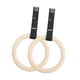thumbnail image 4 of 2 anillos de gimnasia para tirar hacia arriba, anillos de ejercicio para equipos de fitness de parque Anillos de 32mm, 4 of 8