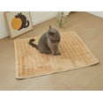 thumbnail image 5 of Zhuge Thermal Insulated Pet Mat, Washable for Cats, Outdoor Cat House & Indoor Warmth Pad - Khaki, 70x100cm, 1 Piece, 5 of 5