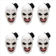 thumbnail image 1 of 6X Máscara de Terror de Halloween, Máscara de Payaso , Disfraz de Aterrador, Máscara Espeluznante de Terror de Halloween para Hombres y Mujeres Adultos, 1 of 5