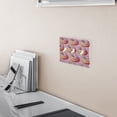 thumbnail image 5 of Yayeee Toggle Light Switch Wall Plate 3-Gang 6.37"x4.48" Decorative Outlet Cover, Light Pink Doughnuts, 5 of 7