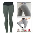 thumbnail image 1 of Pantalones de Yoga de Cintura para Mujer, Mallas con de Botín con Control de Abdomen, Pantalones de Levantamiento de Glúteos con Pliegues Baoblaze  Leggings de levantamiento de glúteos para mujer, 1 of 8