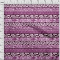 thumbnail image 4 of oneOone Cotton Cambric Purple Fabric Mix Block Pattern Fabric For Sewing Printed Craft Fabric By The Yard 42 Inch Wide, 4 of 4