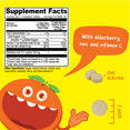 thumbnail image 2 of Elderberry, Zinc, Vitamin C, Immune Support for Kids Chewables, 2 of 8