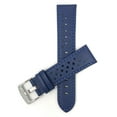 thumbnail image 1 of Bracelet de Montre en Cuir de Course Perforé et Ventilé 18mm GT Rally, Boucle en Acier Inoxydable, 1 of 8