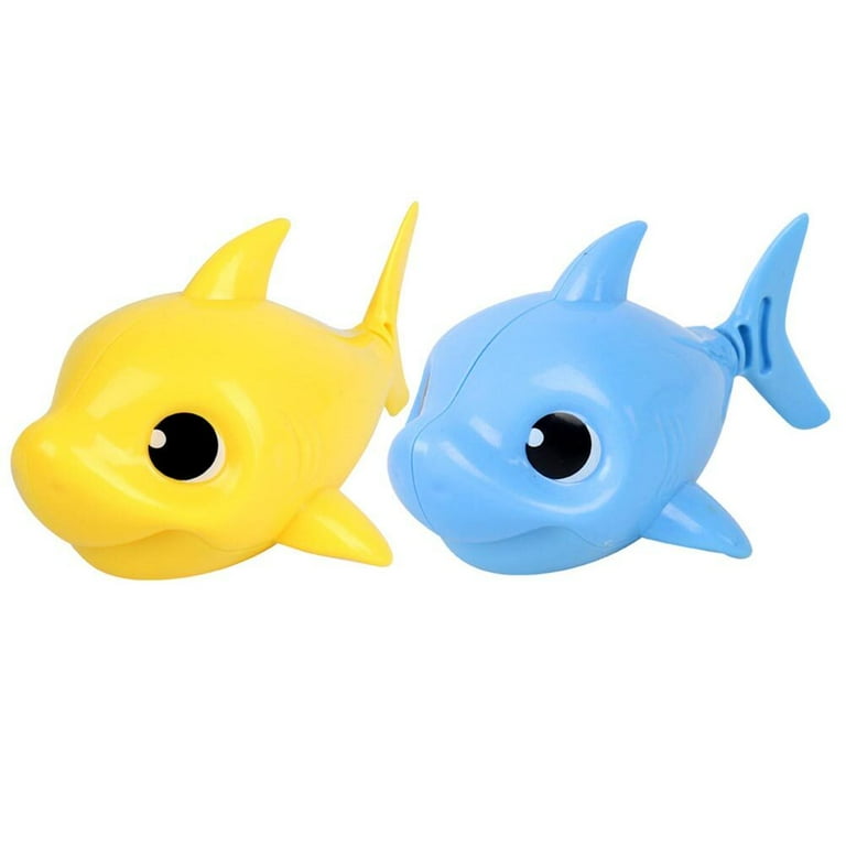 2pcs Baby Bath Toys Clockwork Fish Toys Water Shower Tub Wind up