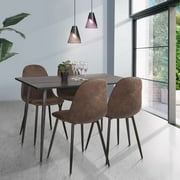 FurnitureR 47.2In Length Dining table Rectangular Home Office Desk