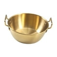 thumbnail image 2 of Olla para ramen, olla para cocinar ramen, estilo coreano, olla pequeña para leche, olla para sopa de kimchi, fideos 14CM de oro, 2 of 9