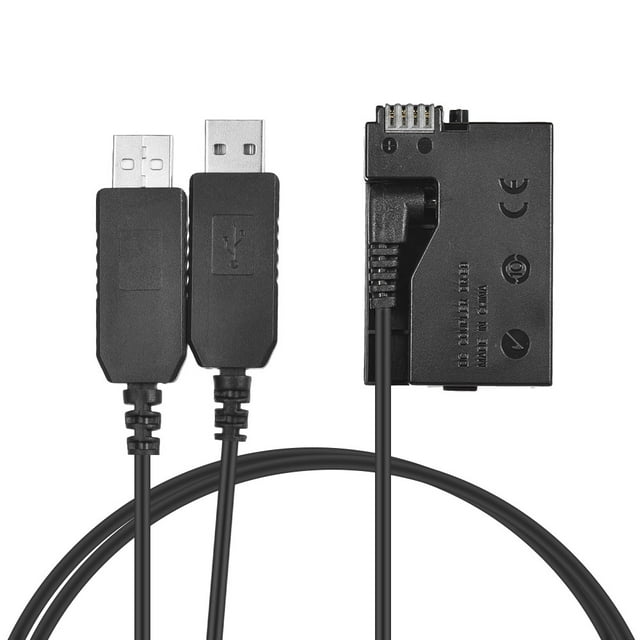 Mistaha LP-E8 DC Coupler USB Power Adapter Dummy Battery Camera Charger Kit for Canon