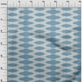 thumbnail image 2 of oneOone Cotton Poplin Fabric Plus Sign Kasuri Printed Craft Fabric BTY 42 Inch Wide, 2 of 4