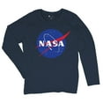 thumbnail image 5 of NASA Meatball Logo Women's Long Sleeve T-shirt Iconic American Astronaut Space Souvenir, 5 of 7