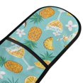 thumbnail image 2 of Dailycode Double Sided Oven Mitt with Loop Heat Resistant Kitchen Long Potholders 7" x 35" Pineapple Flower Coconut Drink, 2 of 6