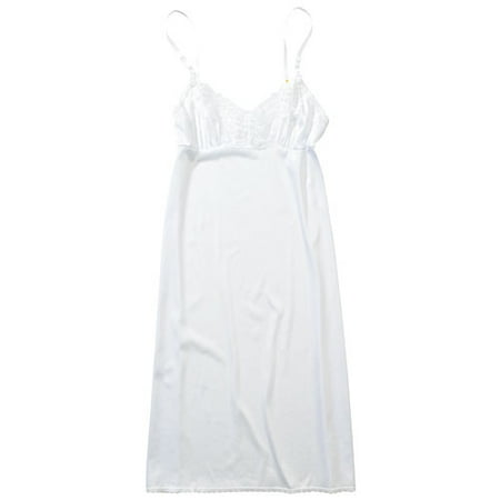 Vassarette - Women's Lace-Trim Full Slip