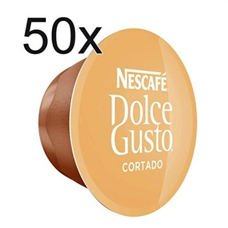 50 X Nescaf Dolce Gusto Cortado Espresso Macchiato, 50