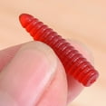 thumbnail image 4 of Outdoor Fishing Lures Soft Rubber Worm Bait - 60pcs/pack (Straight and Curved), 4 of 10