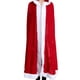 thumbnail image 5 of Capa De Papá Noel, Capa Con Capucha Roja De 1,5 M, Disfraz De Cosplay De Fiesta Perfecto Para Disfraz De Cosplay De Fiesta De Navidad, 5 of 8