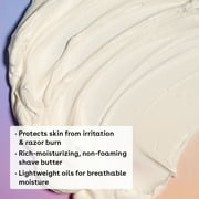 eos Cashmere Skin Collection Womens Shave Butter, Vanilla Cashmere, Ultra Smooth & Moisturizing, 7 fl oz