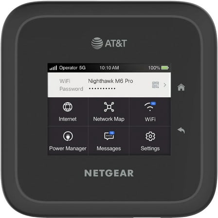 NETGEAR Nighthawk M6 Pro MR6500-1A1NAS 5G WiFi 6E Router