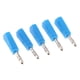 thumbnail image 5 of 5 sondas de prueba con conector banana de 4 mm, borne de conexión macho para soldar azul, 5 of 7
