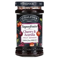 St. Dalfour, Superfruits, Fruit Spread, Cherry & Acerola , 6 oz (170 g) Pack of 2
