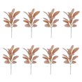 thumbnail image 1 of POINTERTECK Home Decoration Fake Plants Flower Arrangement Accessories Vane Single Branch 37CM Flocking Leaf, 1 of 7