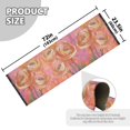 thumbnail image 5 of Yayeee Runner Rug for Bedroom 2'x6' Machine Washable Hallway Non Slip Mat, Abstract Pink Flowers, 5 of 8