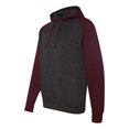 thumbnail image 2 of Independent Trading Co. Gunmetal Heather/ Army Heather 2387 M, 2 of 2