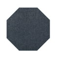 thumbnail image 1 of Furnish my Place Modern Plush Solid Color Rug - Petrol Blue, 8' Octagon, Pet and Kids Friendly Rug. Made in USA, Octagon, Area Rugs Great for Kids, Pets, Event, Wedding, 1 of 5