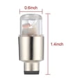thumbnail image 5 of 4x Red Car Auto Wheel Tire Tyre Air Valve Stem LED Light Caps Accessories Decor, 5 of 9