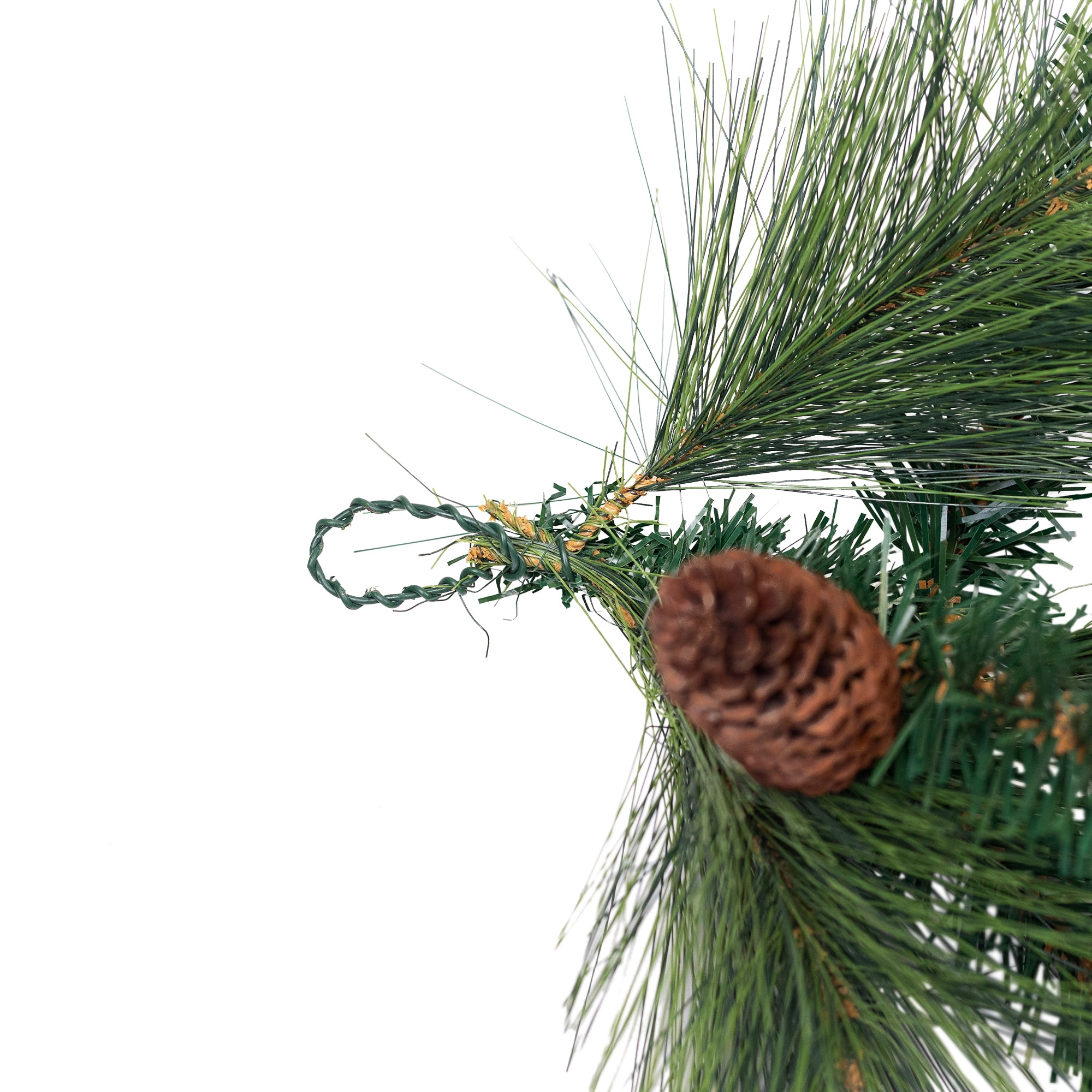 Northlight Mixed Pine and Pinecones Artificial Christmas Garland - 5.5' x 14" - Unlit