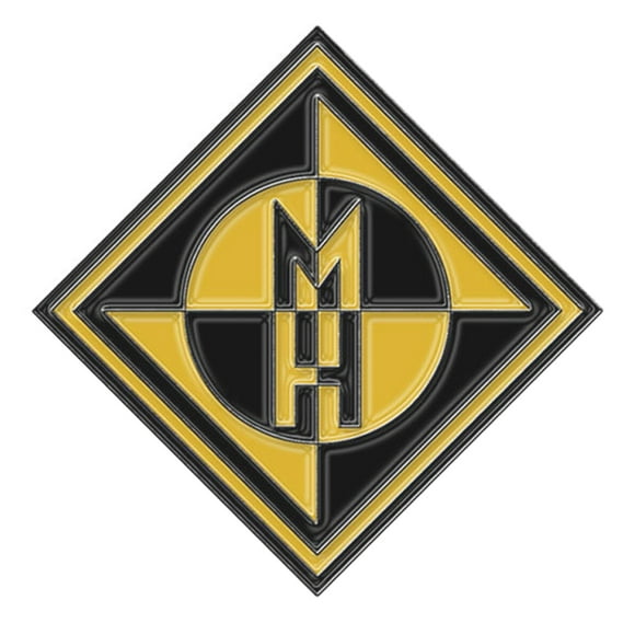 Machine Head Émail Diamant Logo Badge