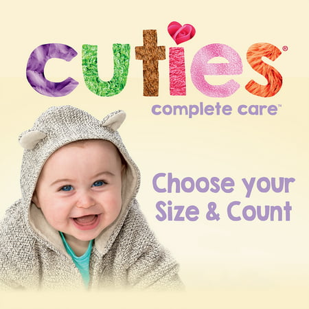 Cuties Complete Care Baby Diapers (Choose Size and