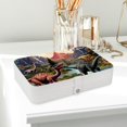 thumbnail image 6 of Dinosaur Premium PU Leather Jewelry Box Organizer with Removable Compartment and Portable Bracelet Holder, 6 of 6