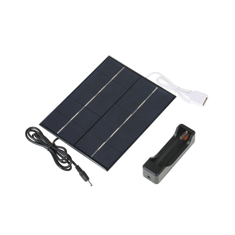 3.5 W énergie solaire 5 V charge panneau Sac pour 18650 Batterie Smart phone power bank 