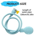 thumbnail image 3 of Shower Head For Tub Sink Garden, Dienrx Shower Attachment With Flexible Hose & Fastening Clamp For Hair Washing, Bath Rinse, 1Pc, 3 of 6