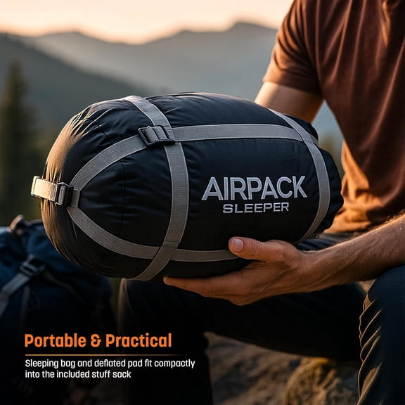 Rangland AirPack Sleeper with Built-in Air Mattress