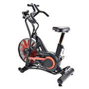 Stamina X Upright Exercise Bike with Dynamic Air Resistance, 350 lb. Weight Limit